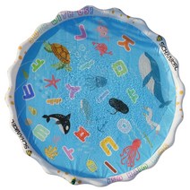 쉥켈 한글놀이 분수풀장 물놀이 분수매트, 혼합색상