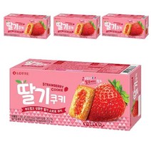 롯데제과 딸기쿠키 230g 10봉입, 4개