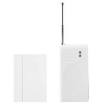 무선 진동 경보 센서 문 창문 감지기 가정 보안 도난 시스템 433MHz, 01 WHITE