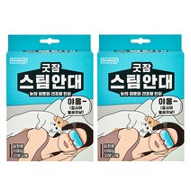 [포토리뷰 이벤트] 동국제약 굿잠 스팀 온열 수면 안대, 2개