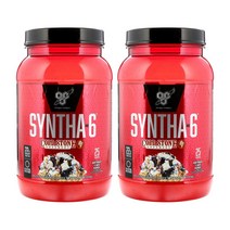 BSN 신타6 콜드 스톤 크리머리 프로틴 파우더 ( 케이크 리믹스 ) 탄수화물 15g 단백질 22g 마그네슘 20mg (1.17kg) 신타식스 X 2EA