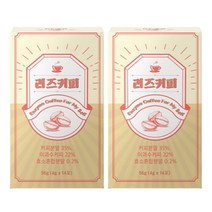 방탄커피 리즈커피 다이어트커피 다이어트보조제 쾌변 변비 효소커피 탄수화물 지방분해효소 다이어트효소 폴리덱스트로스, 2개