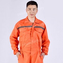 스즈키복 점프슈트 후드 스즈끼복 일체형 작업복 정비복 빅사이즈, F, 1개