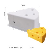 케이크 모양 아로마 캔들 실리콘 몰드 귀여운 무스 과일 초콜릿 베이킹 집 생일 장식 DIY 선물, 24 01