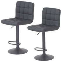 A138 더블엠보 파우더코팅 홈바의자/아일랜드식탁의자 x2개, A138_그레이X2p