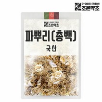 국내산 건조 파뿌리 파뿌리차 총백 대파차 300g, 단품