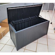 야외용 조립 창고 농막 간이 옥외창고 농기구 자재, 대형 모조 등나무 (검은색) 120x61x63cm 착석