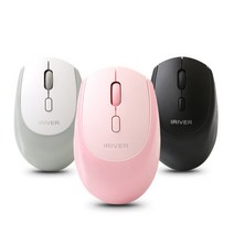 아이리버 EQwear-V150 2.4GHz 푸딩 무소음 무선마우스, 핑크