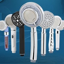고수압 절수 샤워기헤드 수압상승 헤드 물줄기변경 미세먼지세척 욕실, 상품선택, 빅토리아헤드(버튼형)
