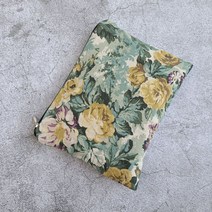 [천삼백케이] [나미꼬의퀼트카페] 17cm 지퍼파우치 만들기 핫팩주머니만들기 생리대파우치, 원단랜덤