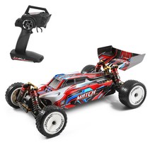 Wltoys XKS 104001 1/10 2.4GHz 고속 경주용 자동차 RC 카, 레드+배터리 1개