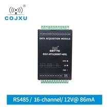 무선단자 이더넷 포트 Modbus RTU 릴레이 RS485 디지털 수량 8 채널 입력 출력 건식 접점 획득 IO 컨트롤러, 한개옵션0