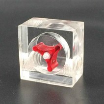 플로우메타 수도계량기 타코메타 수위계 누수탐지기 PC 수냉식 아크릴 표시기 측정 44, 붉은 광장