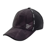 볼빅 남성 골프 시즌 라인 프린트 5각 캡모자 VMCPK202 BK