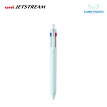 제트스트림 3색볼펜 SXE3-507-05 낱개 경제적 사용, 아이스블루