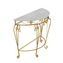 유럽식 복도 테이블 거실 입구 콘솔 반원형 침실 코너 가구 장식, console table 70cm-G