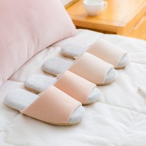 여니제이 실내화 거실화 층간소음슬리퍼 거실화모음, 스트라이프베이지