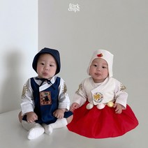 포크칩스한복 연지곤지 한복