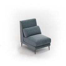 다우닝 로이드 패브릭 W600 암리스 소파, [02] 오션블루