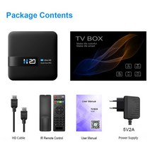 VR 가상현실 체험 3D 헤드셋 안경 셋톱 안드로이드 4K HDTV 무선 휴대폰 화면 원클릭 360 도, 1.미국 플러그 - 1G  8G