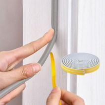 다파요 현관문 고무패킹 방 문틈 창문 틈새막이 문풍지 난방비절약 방문틈새막이 외풍먼지차단, I형 2mm, 5P