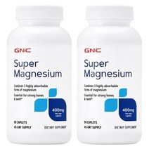 지앤씨 슈퍼 마그네슘 400mg 90정 x2, 단품
