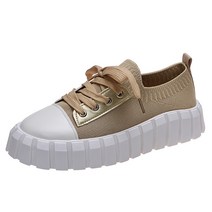 CIUUC AliExpress 머핀 및 스니커즈 2022 대외 무역 국경 새로운 대형 라운드 헤드 라인 스톤 캐주얼 신발 싱글 신발 43