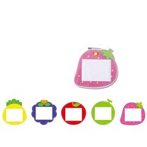 유아 어린이 미아 방지 이름표 명찰 과일 10개 1세트, 사과(NO.036)