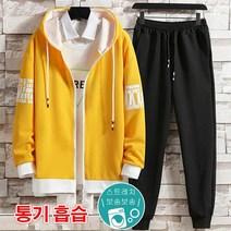 남자 트레이닝세트 가을 케쥬얼 긴팔 가디건 세트 소프트 오버핏 등산복 운동화 캐주얼 데일리 작업복 후드 카고 조거 트레이닝복 상하의 세트