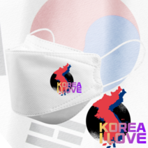 3D입체형 모델명 dki_16 인쇄마스크 아이러브코리아 대한민국 태극기 모델명 KF94 3D입체형 25매