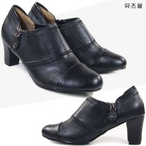 뮤즈몰 6cm 통굽힐 발편한 여성구두 (60스판쟈크)