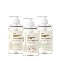강블리라이프 아띠즈 주방세제 500ml, 아띠즈 주방세제 레몬향 (펌프형) 3개