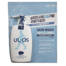 우르오스 스킨워시 500ml 남성 올인원 바디 워시 클렌저, one option