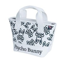 Psycho Bunny(사이코버니) 사이코 토끼 PSYCHO BUNNY 라운드 소품 모노그램 GOLF 백, Psycho Bunny(サイコバニー) 화
