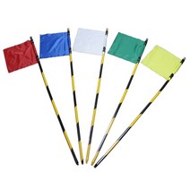 [안전몰] WS/ 측량깃발 측량말뚝 철재 파이프, 녹색