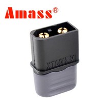 AMASS XT60H_블랙 배터리 커넥터, 선택2 XT60H_블랙(수)