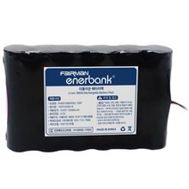 페어맨 에너뱅크 리튬이온 배터리팩 KC 인증 팩 모음, 리튬이온 배터리팩 3.63V 15300mAh 1S6P