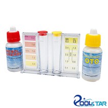 PoolStar 비색표 잔류염소측정기 유리잔류염소 총염소 수영장수질측정, 상세페이지 참조, 상세페이지 참조