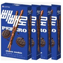 롯데 빼빼로 초코쿠키 37g 4개 빼빼로데이 탕비실 어린이집 수능 사무실간식 주전부리 하트, 22개