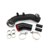 N54 터보 충전 파이프 및 BOV 키트 BMW 엔진 2011-2012 135i 1M 블로우 오프 밸브, 02 Charge Pipe-B