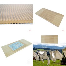 마트498 나무빨래판40x18cm 손세탁 겨울옷세탁 손빨래 속옷손빨래 고무빨래판 흰색패딩세탁 홈드라이클리닝 세탁