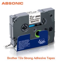 프린터 서플라이6/9/12mm 라벨 231 형제 221 211 241 251 라미네이트 테이프 리본 호환 P-touch PT-H110 메, 02 9mm, 22 Adhesive White