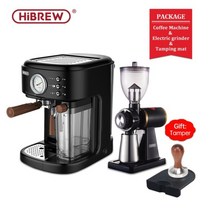 HiBREW 자동 에스프레소머신 사무실 현대 커피머신 렌탈, 유럽, H8A 그라인더 매트 탬퍼