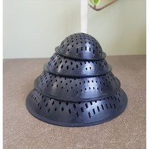 (국내발송) 화분 오목 깔망 화분 깔망 통기 화분깔망 통풍 화분 깔망, 4호 11.2cm (5개)