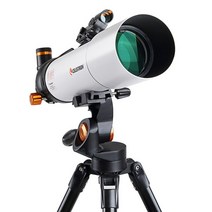 천체망원경 휴대용 초심자 학생 캠핑망원경Celestron-굴절 천체 망원경 HD 고배율 80/500mm 레드 스타 파, 01 Only telescope