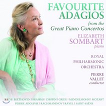 [CD] Elizabeth Sombart 피아노 협주곡의 유명 아다지오 악장 모음집 - 엘리자베트 송바르 로열 필하모닉 피에르 발레 (Favourite ...