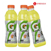 롯데 다이어트 운동 헬스 이온음료 게토레이 레몬 600ml (6/12/18개), 게토레이 레몬 600ml(6개)