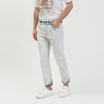 23SS[지아니루포]캐롯크롭핏 GL6117Q 에시드워시드 데님