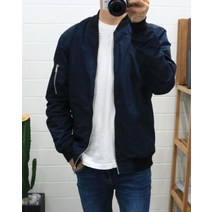 생활방수 항공 점퍼 커플 항공 점퍼 블루종 (4 Color 95~115)