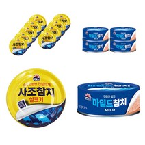 올따옴기획 사조 살코기참치100g 10개+마일드참치100g 5, 1세트